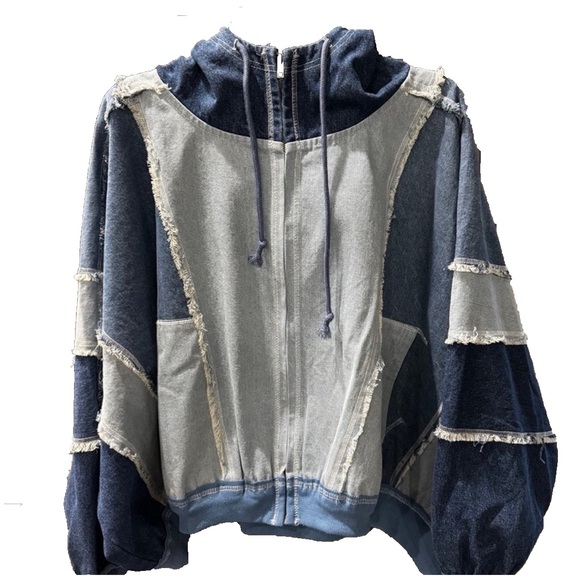 BiBi Patchwork Denim Jacket - Picture 3 of 3